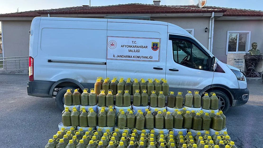 Afyon'da Sahte Zeytinyağı ve Salça Operasyonu