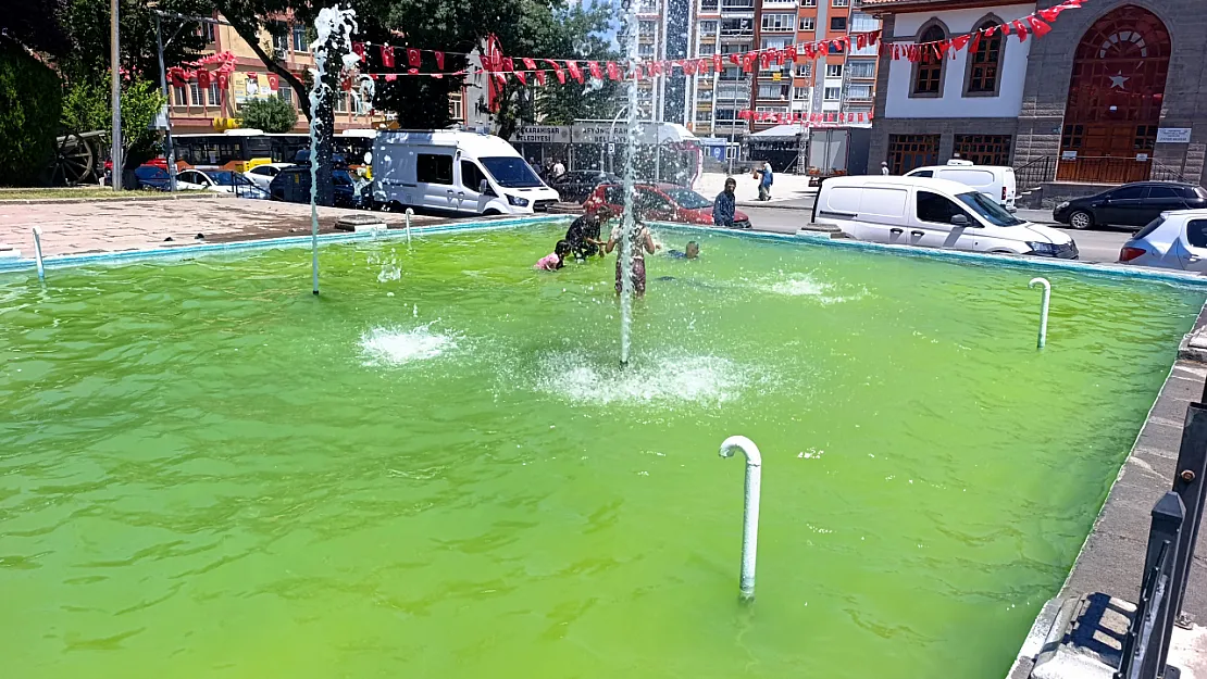 Afyon'da Süs Havuzunda Oyun Tehlikesi