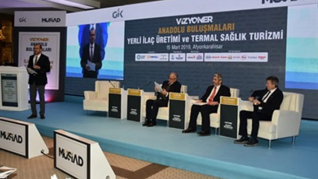 'Afyon dünyanın termal merkezi olabilir'