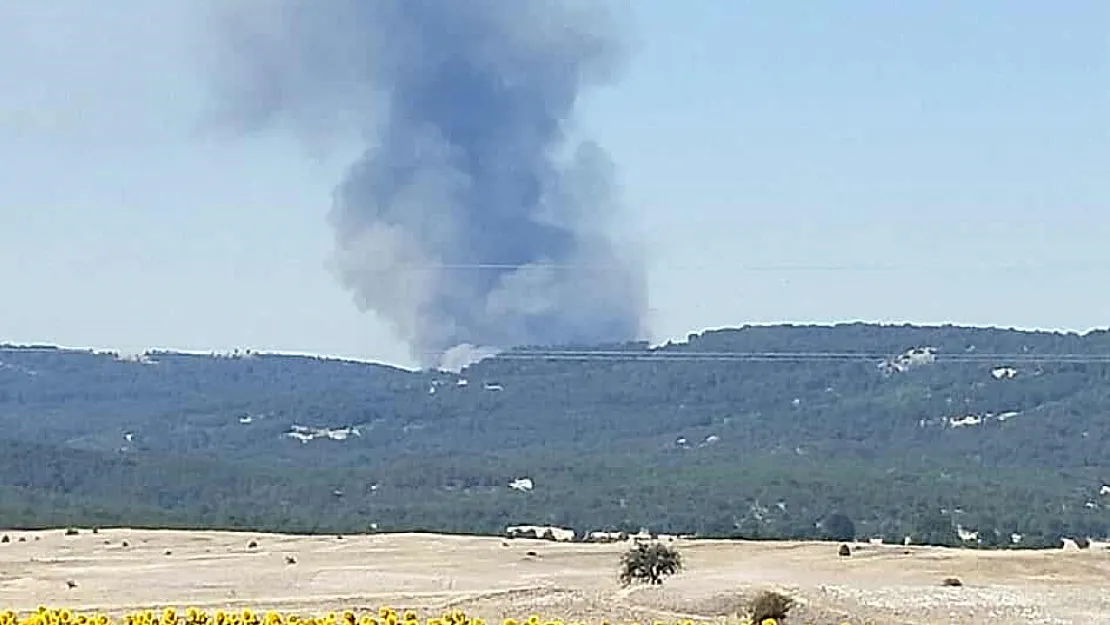 Afyon Ekibi Eskişehir'deki Yangın İçin Yolda