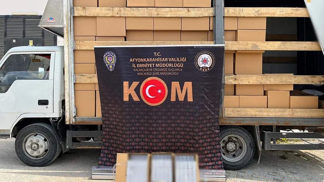 Afyon Emniyeti Büyük Baskın Yaptı