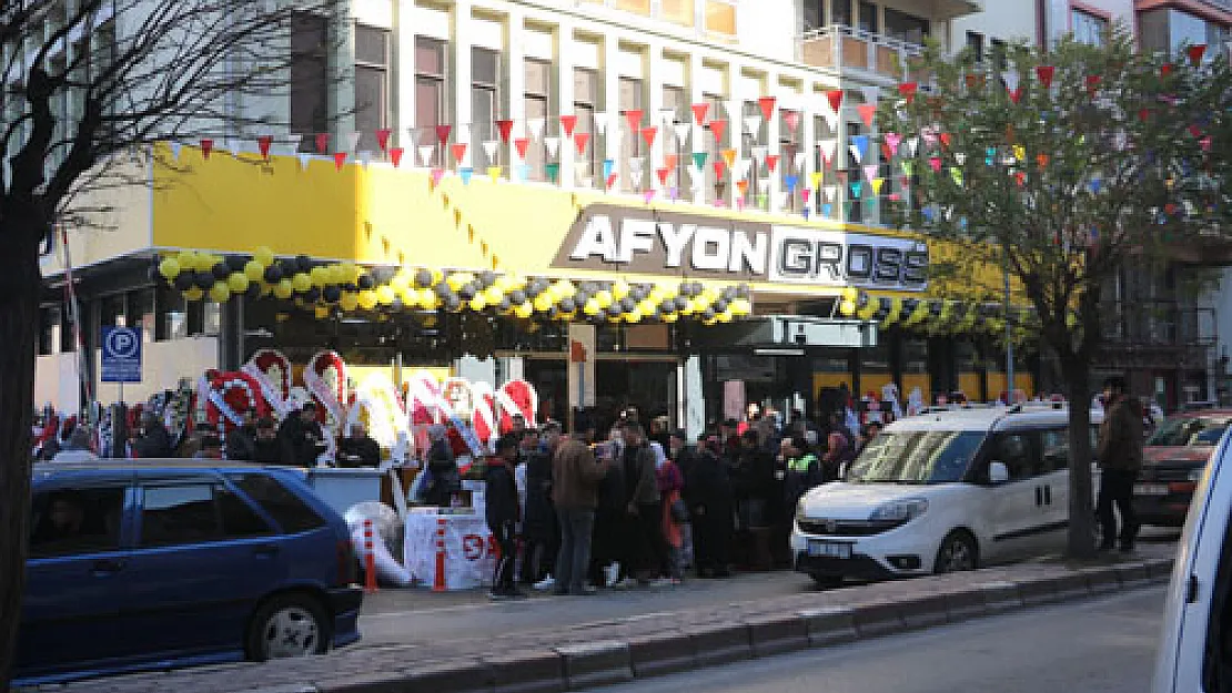 Afyon Gross hizmete açıldı