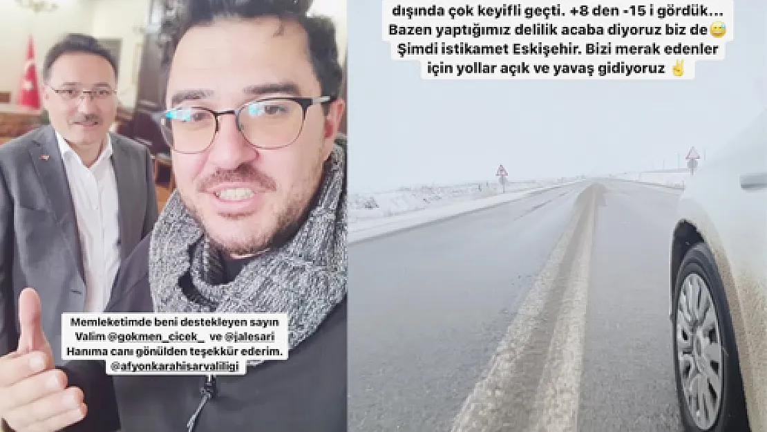 Afyon internet fenomenlerinin gözdesi