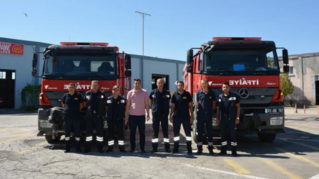 Afyon İtfaiyesi, Isparta ve Muğla’da yangını söndürecek