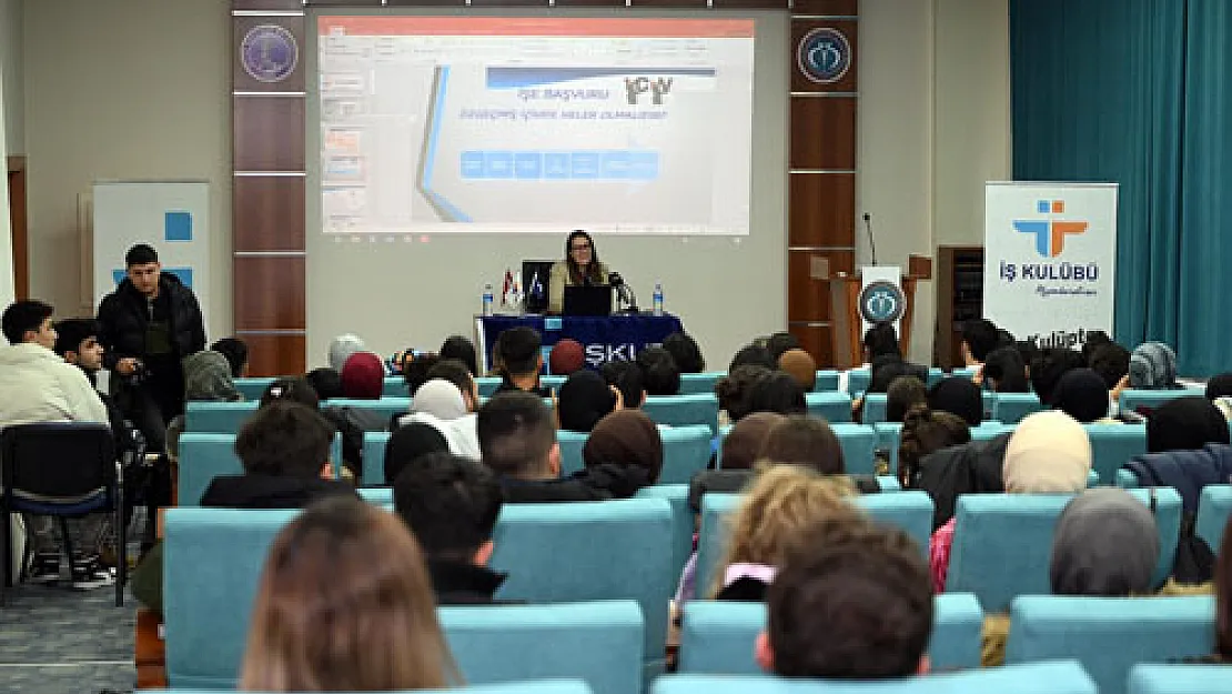 Afyon MYO'da 'İŞKUR Kampüste' semineri gerçekleştirildi