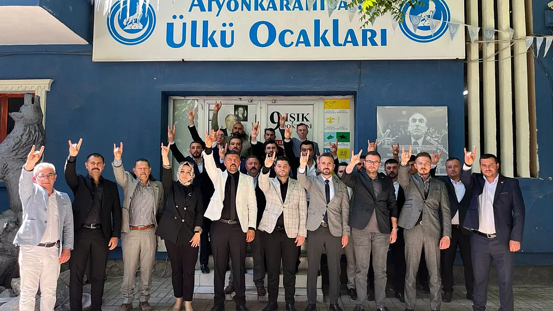 Afyon Ülkü Ocağı’nda Yeni Yönetim Belirlendi