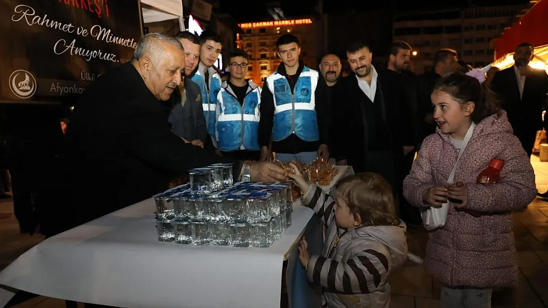 AFYON ÜLKÜ OCAKLARINDAN ALPARSLAN TÜRKEŞ ANISINA LOKMA HAYRI