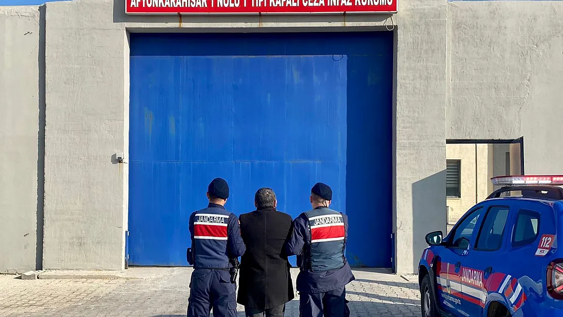 Afyon'da 5 Yıl Hapis Cezası Bulunan Şahıs Bakın Nerede Yakalandı