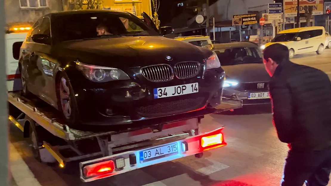 Afyon'da Drift Atan Sürücüyü Polis Affetmedi