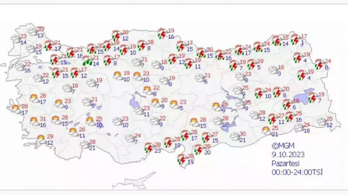 Afyon’da gecelere dikkat