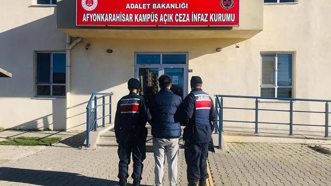 Afyon'da Hapis Cezasıyla Aranan Şahıs Yakalandı