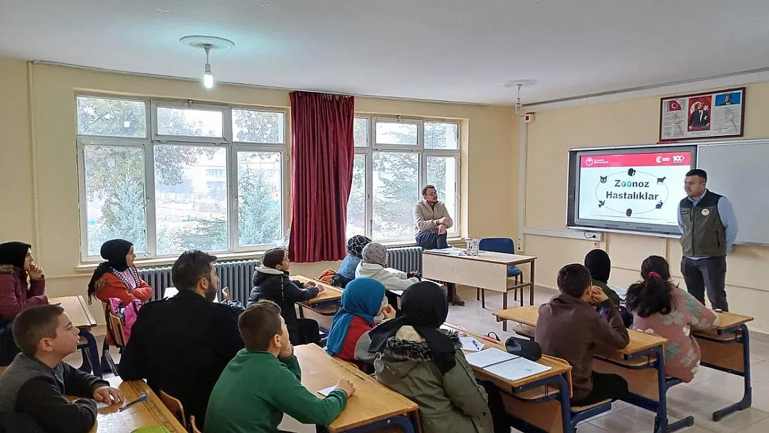 Afyon'da Hayvanlardan İnsanlara Geçen Hastalıklar Anlatıldı