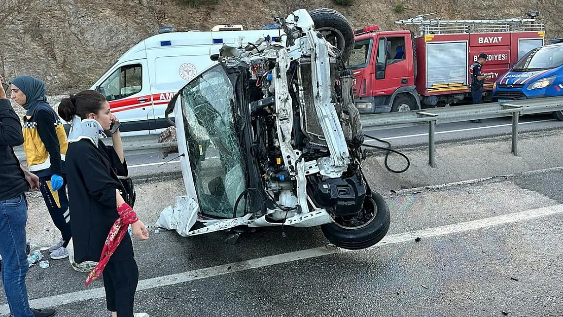 Afyon'da Korkunç Kaza: Yaralılar Var