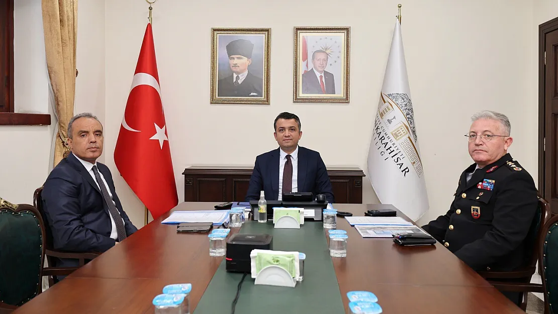 Afyonkarahisar'da Bakanlık Zirvesi