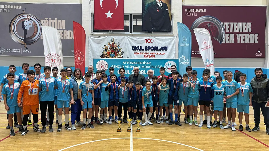 Afyonkarahisar'da Futsal Yıldız Erkekler Finali Tamamlandı