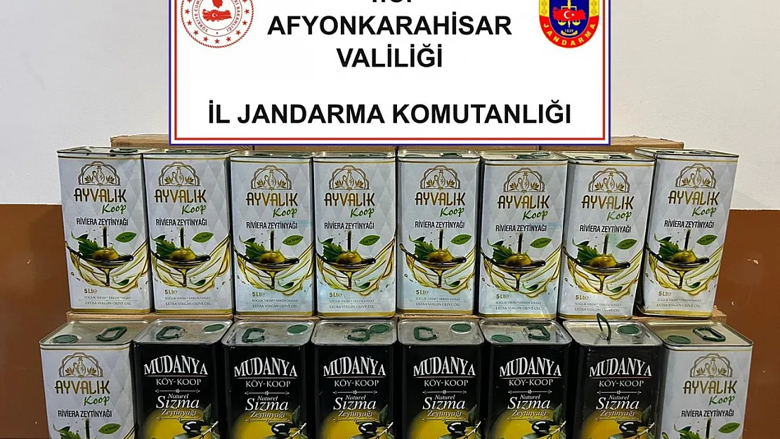 'Afyonkarahisar'da Şok Baskın: 310 Litre Sahte Zeytinyağı Ele Geçirildi!'