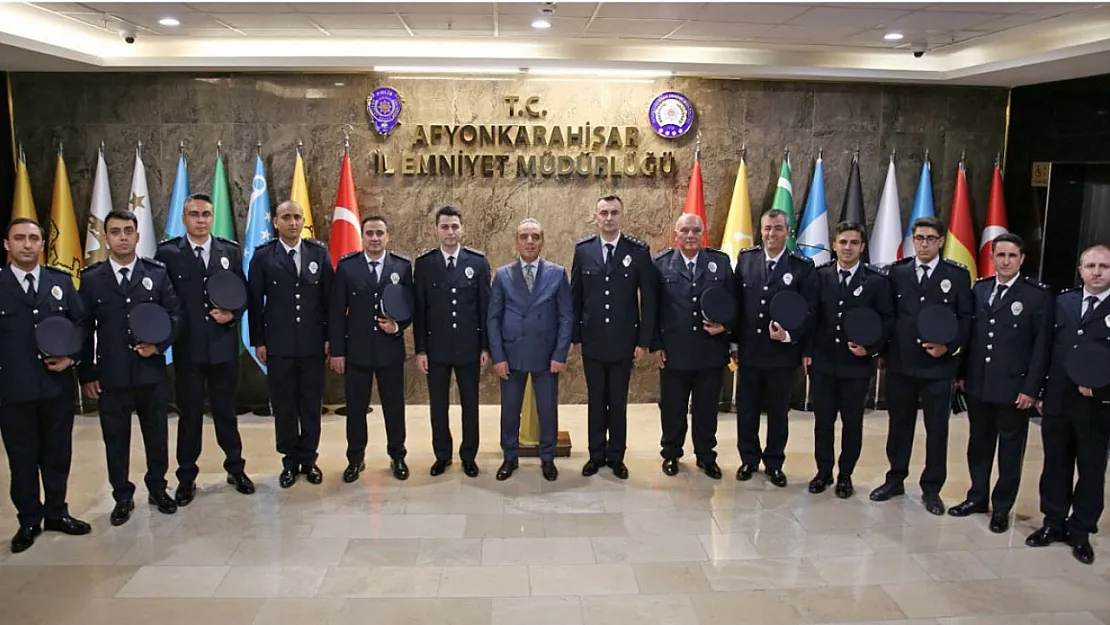 Afyonkarahisar'da Terfi Töreni