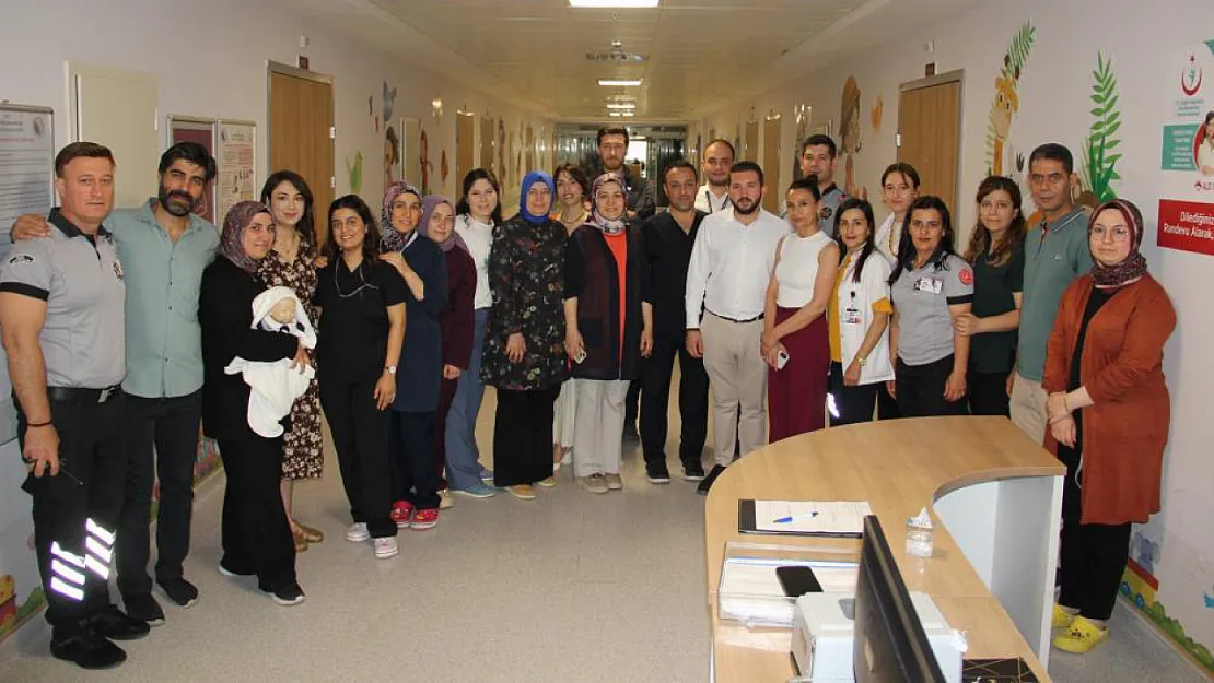 Afyonkarahisar Devlet Hastanesinde Pembe ve Mavi Kod Tatbikatı