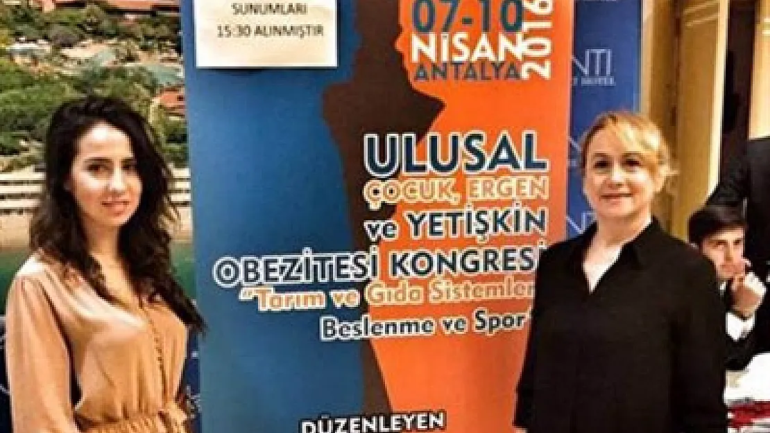 Afyonkarahisar, Obezite Kongresi'nde temsil edildi