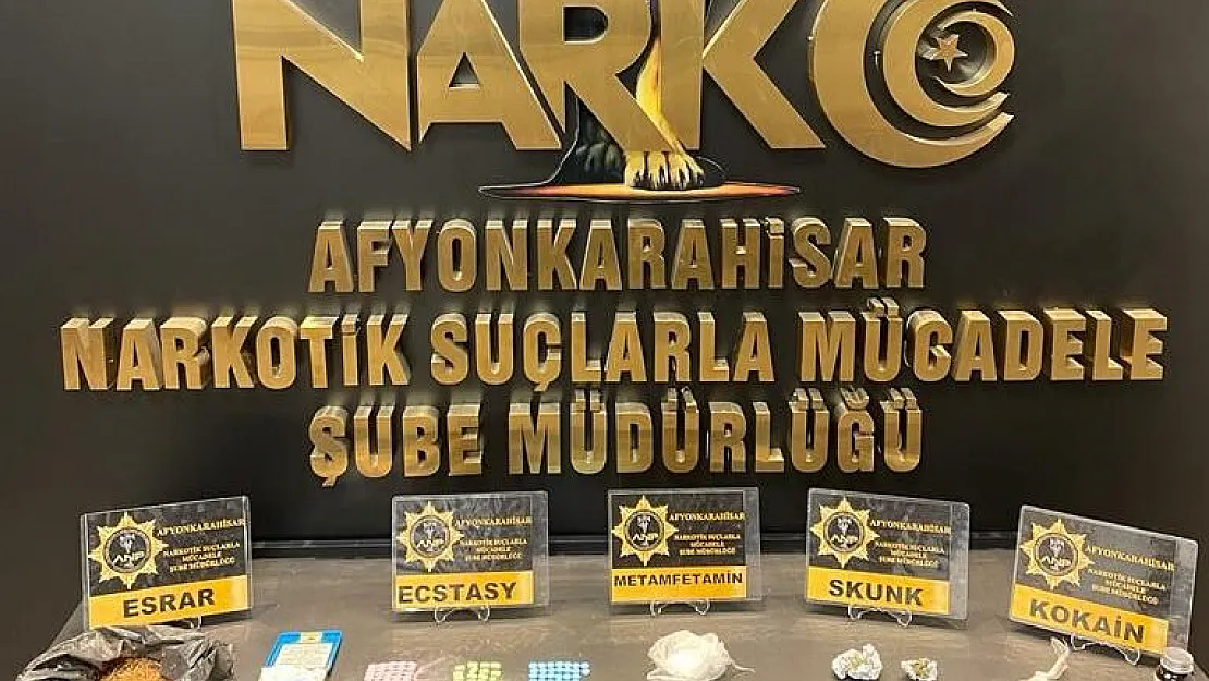 Afyonkarahisar'da Uyuşturucuya Geçit Yok