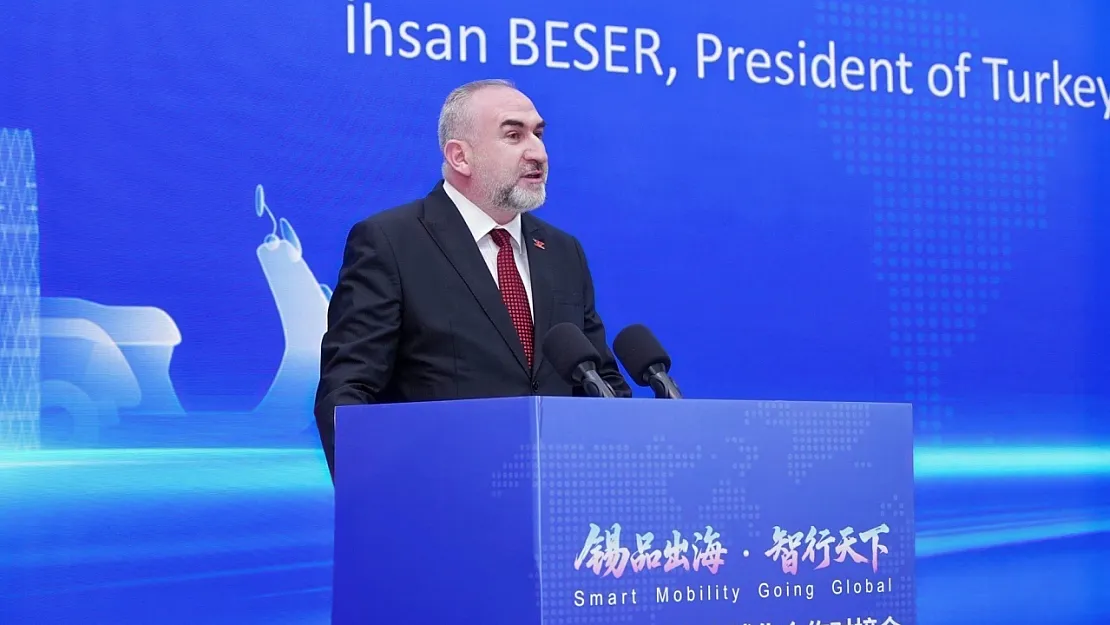 Afyonlu İşadamı İhsan Beşer, Dünyanın En Büyük Ticaret Fuarında Konuşma Yaptı