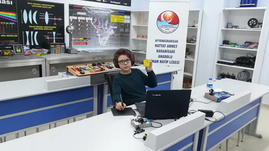 Afyonlu öğrenciden TÜBİTAK bölge finalinde büyük başarı