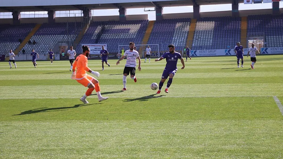 Afyonspor, Düzce’ye mağlup 2-0