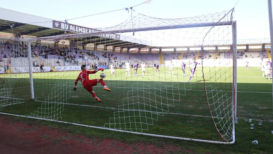 Afyonspor haftalar sonra kazandı