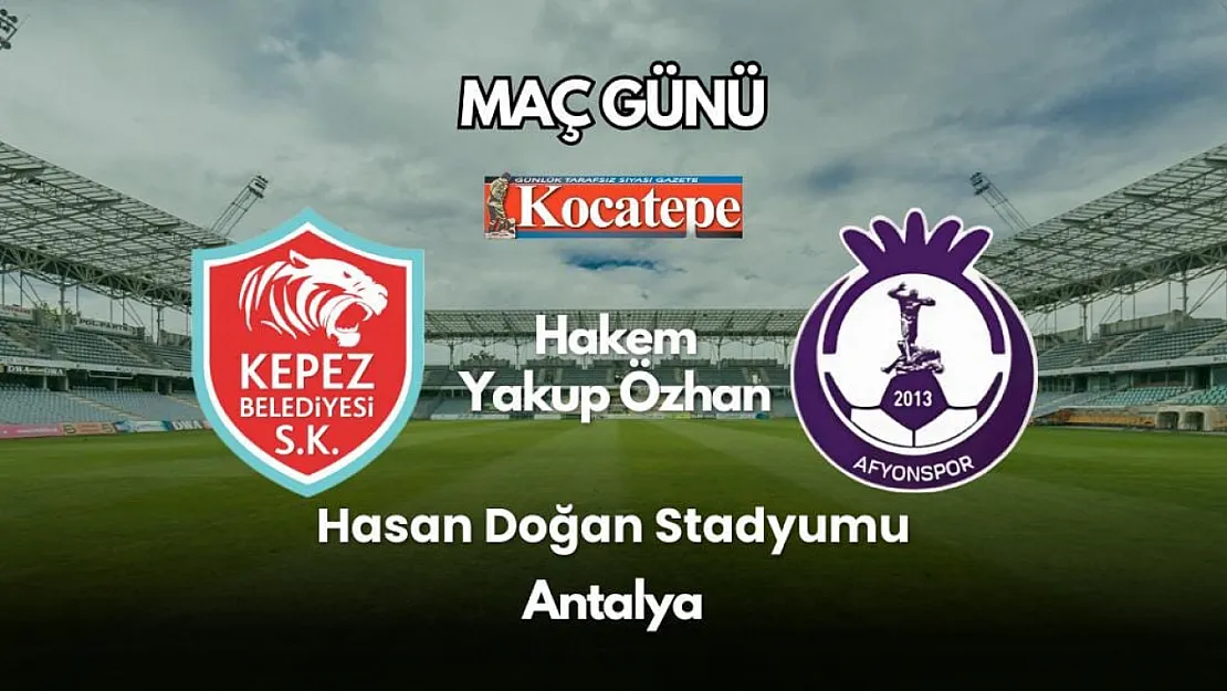 Afyonspor'un Maçı Var