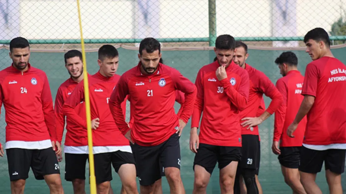 Afyonspor’da çalışmalar devam ediyor