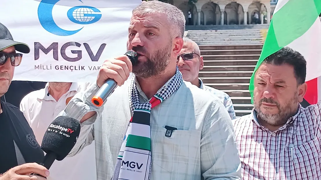 AGD, İmaret'te Haykırdı: İsrail'le Ticari İlişkiler Bitmeli, Üsler Kapatılmalı