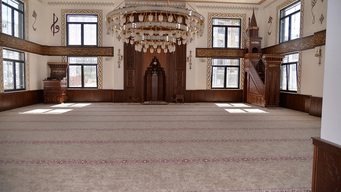 Ahmet Serkan Ceylan Camii İbadete Açıldı