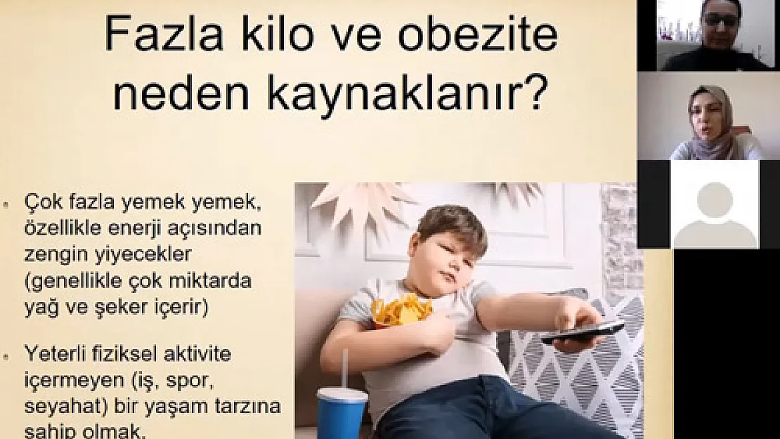 Aile Yılı Etkinliğinde sağlıklı beslenme anlatıldı