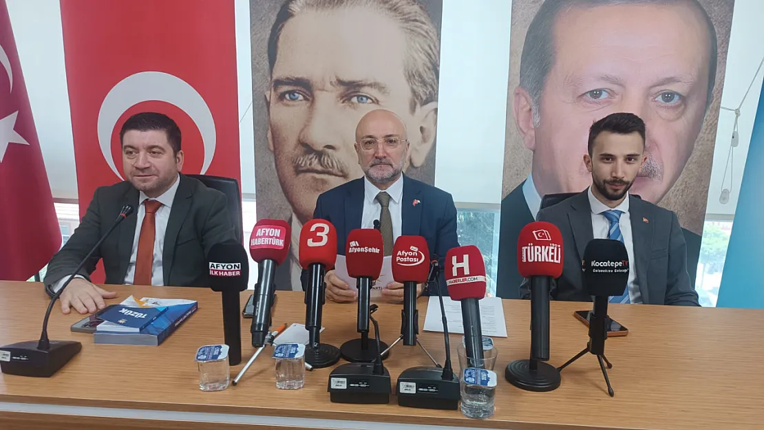 AK Parti İl Başkanı Şahin: CHP Küçük Hesapların Partisi Olmasın