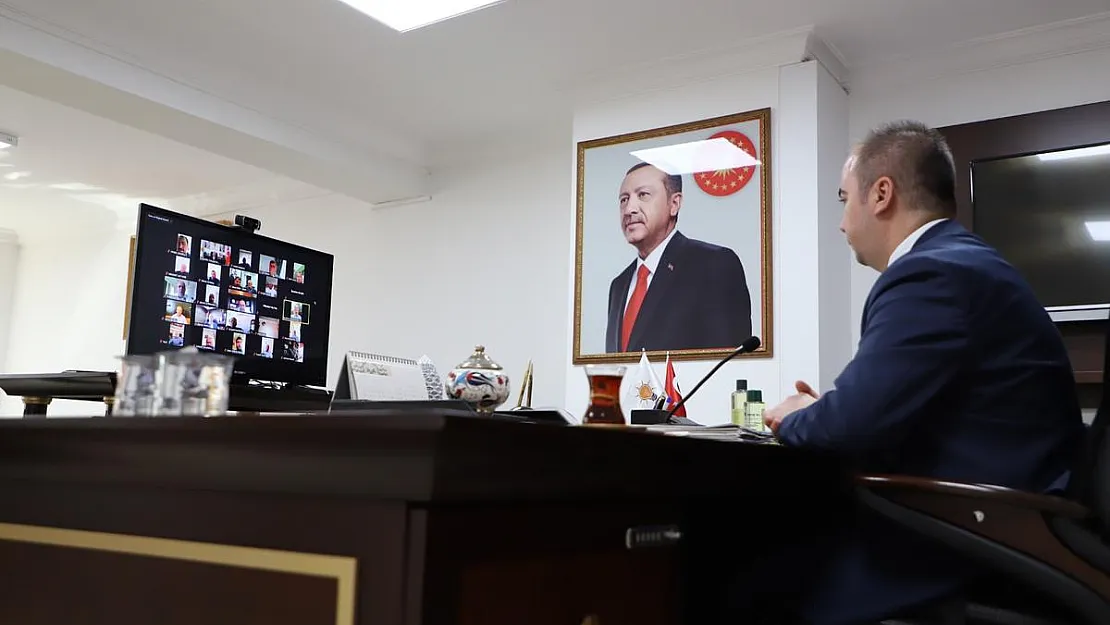 AK Parti teşkilatı bayramlaşma programında buluştu