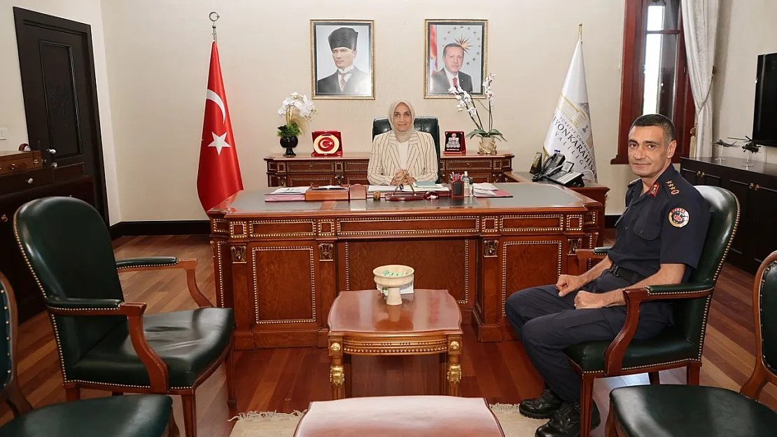 Albay Kaya, Vali Yiğitbaşını Ziyaret Etti