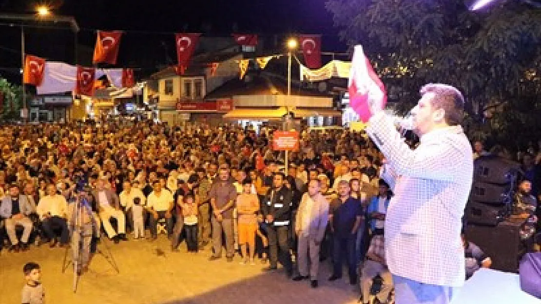 “Alçak ihanete Bolvadin, tokat gibi cevap verdi”