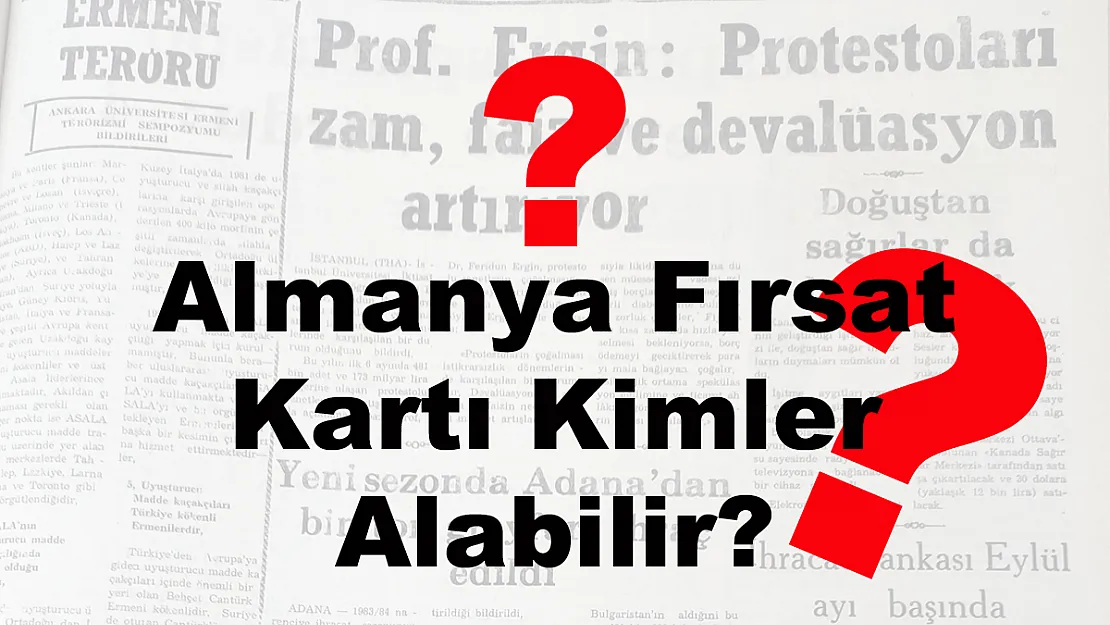 Almanya Fırsat Kartı Kimler Alabilir?