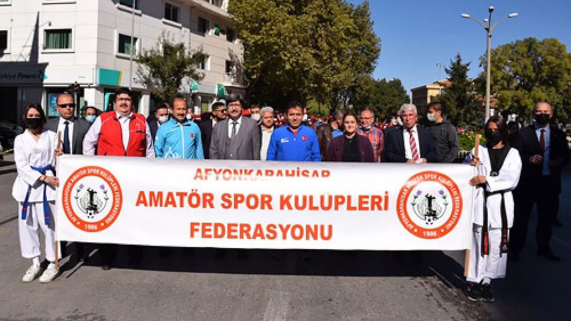 Amatör Spor Haftası törenle başladı