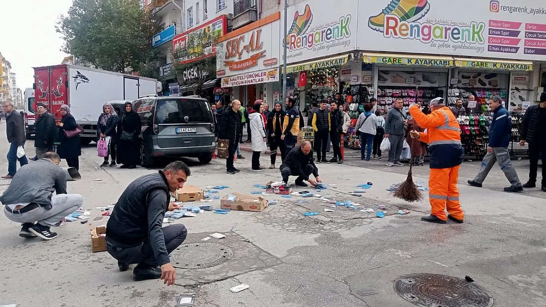 Ambaryolu’nda Seyyar Satıcı Eylemi