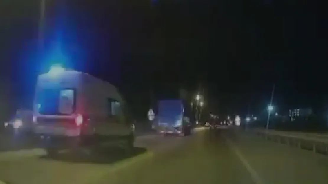 Ambulansa Yol Vermedi, Sonu Kötü Oldu!