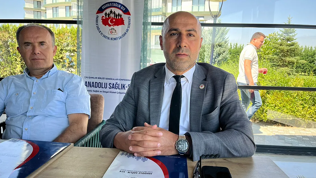 Anadolu Sağlık Sen, Toplu Sözleşme Taleplerini Afyon'dan Duyurdu