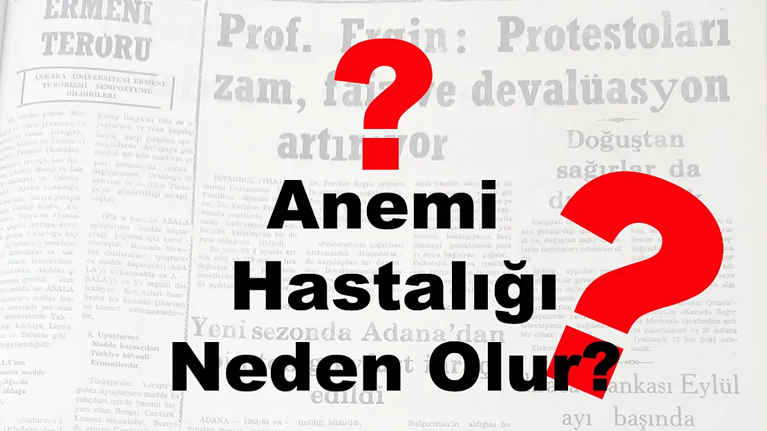 Anemi Hastalığı Neden Olur?