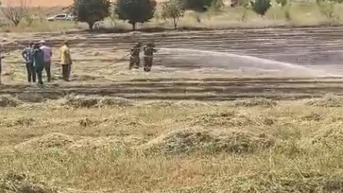Anız Yangını Söndürüldü