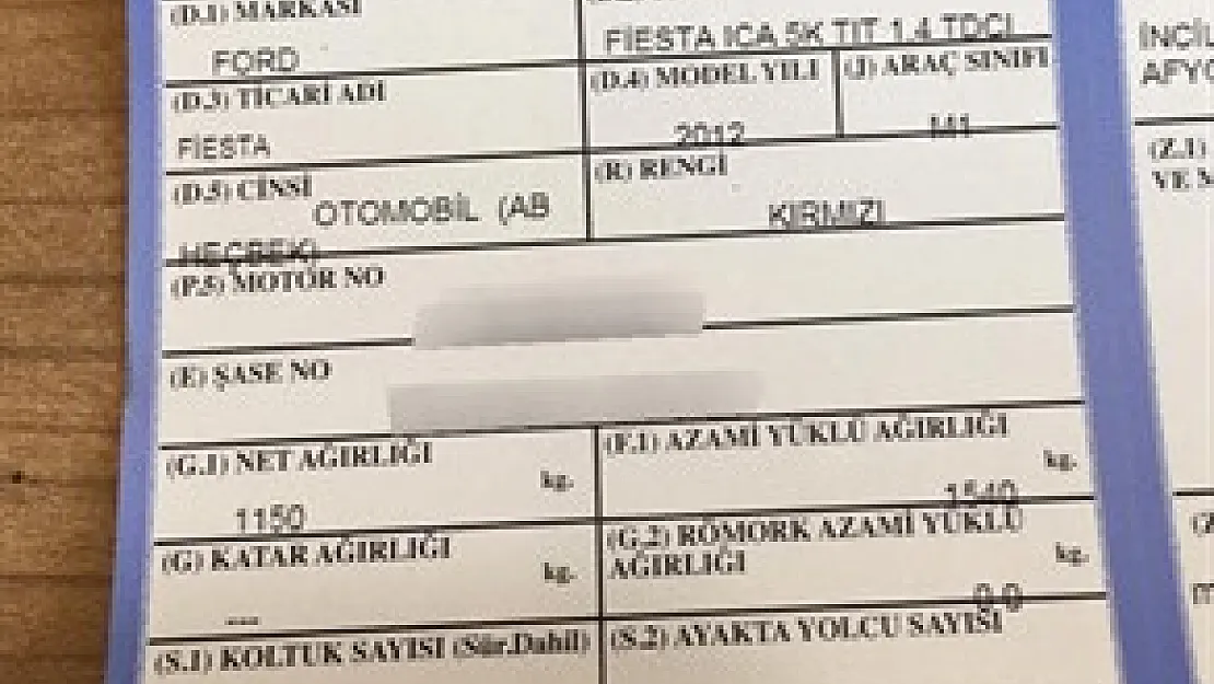 Araç satışında ve plakalarda yeni dönem