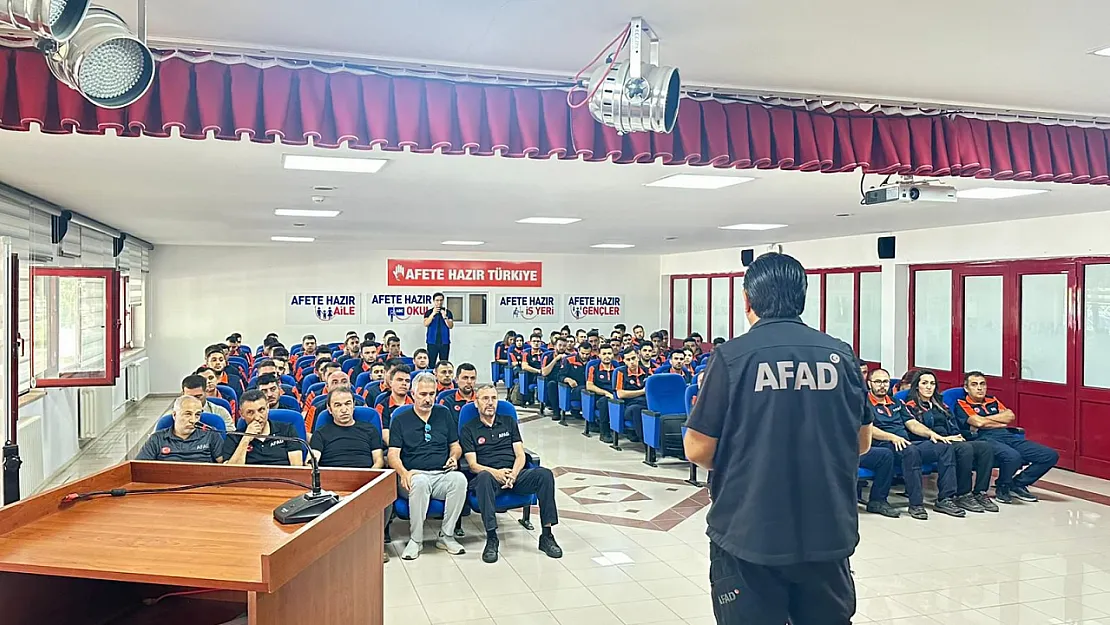 Arama Kurtarma Teknikerleri Afyon'da Eğitiliyor