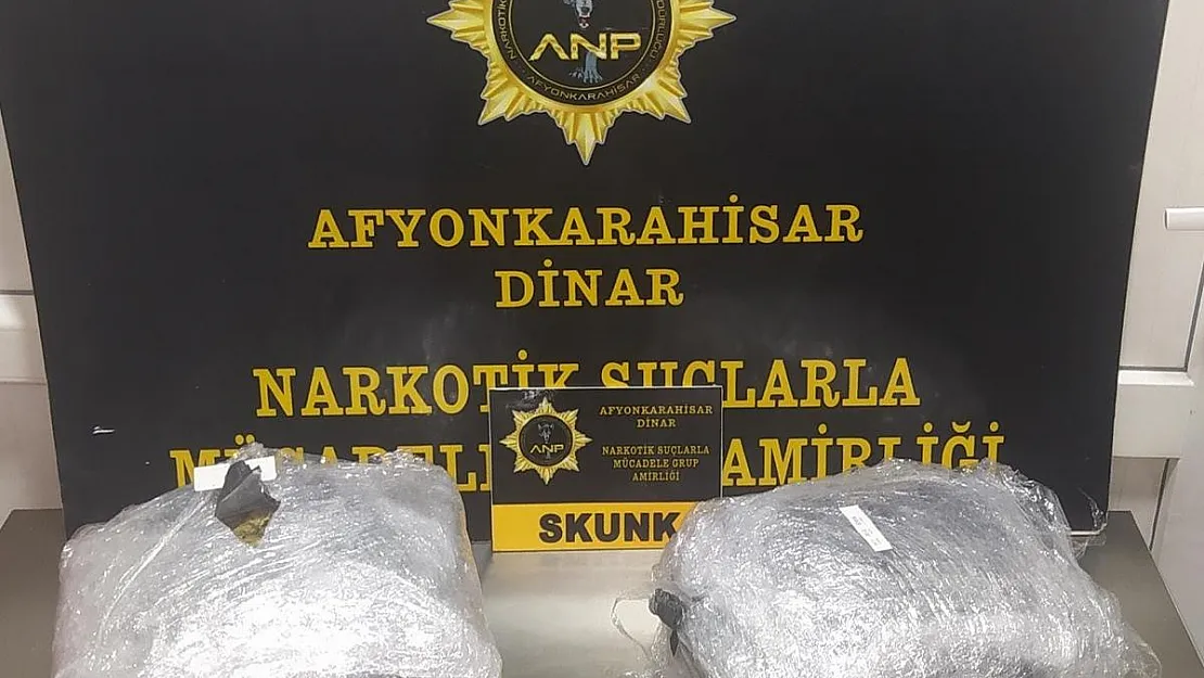 Aramada 2 kilogram 290 gram uyuşturucu yakalandı