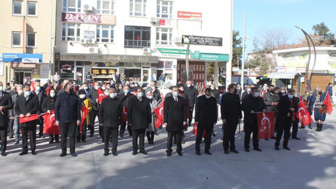 Atatürk’ün Dinar’a  gelişinin 91. yılı kutlandı