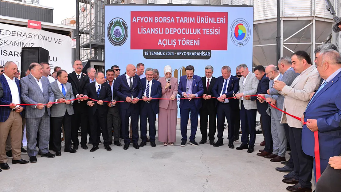 ATB Lisanslı Depoları Dinar'da Açıldı