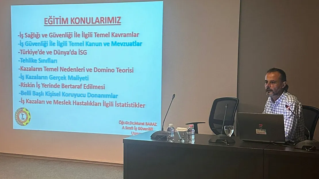 ATSO'da İş Sağlığı Eğitimi Verildi